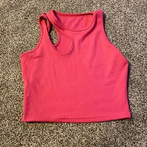Pink Crop top